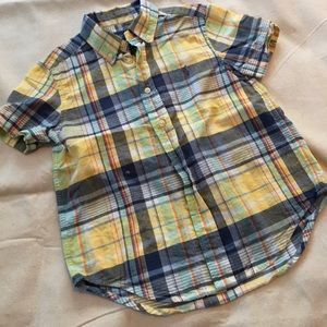 Boys Madras Shirt